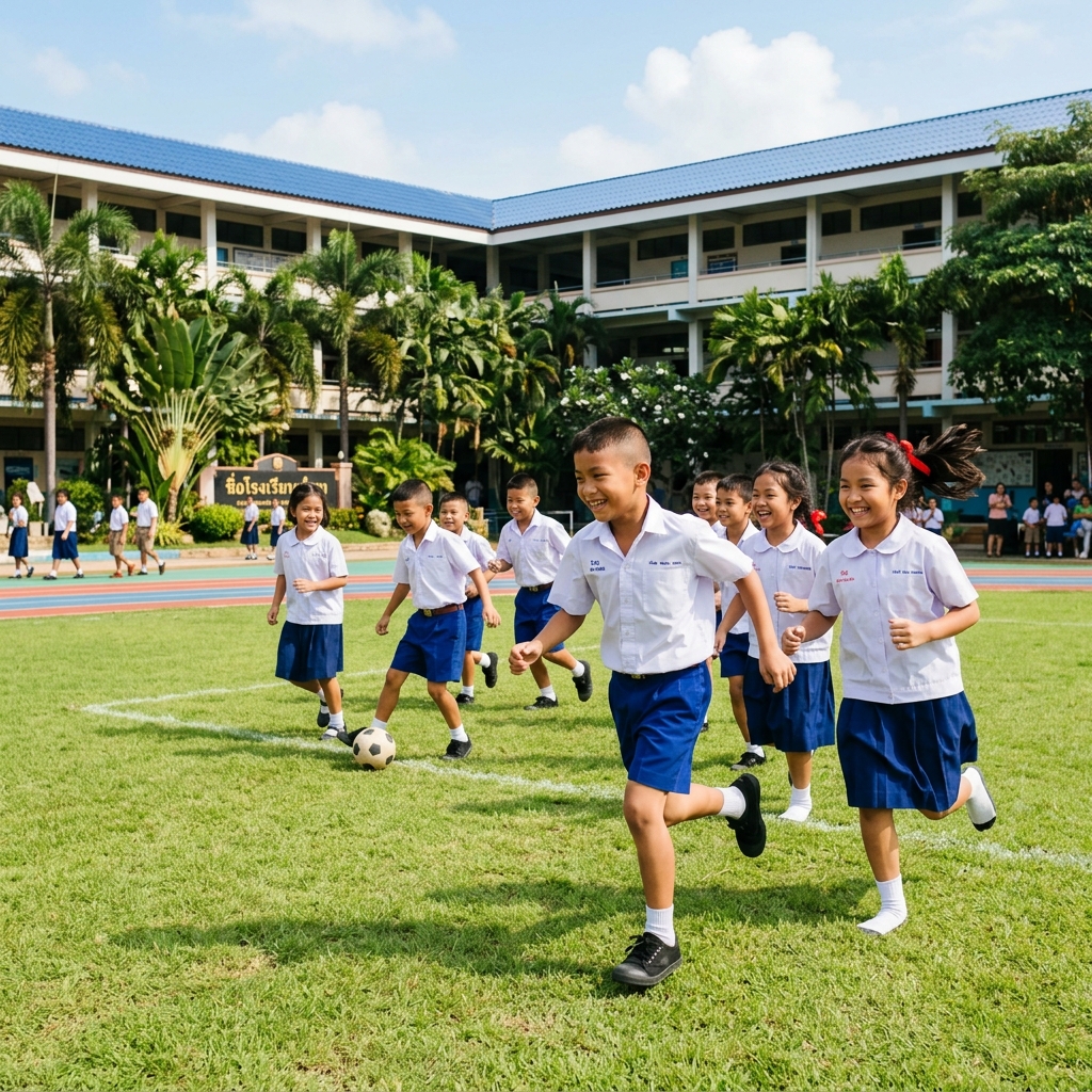 การแข่งขันกีฬาสีประจำปี